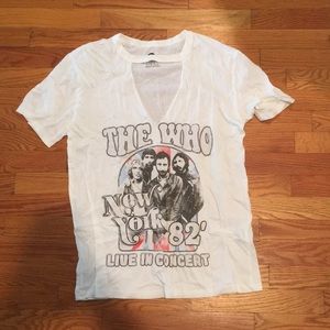 The Who tee shirt